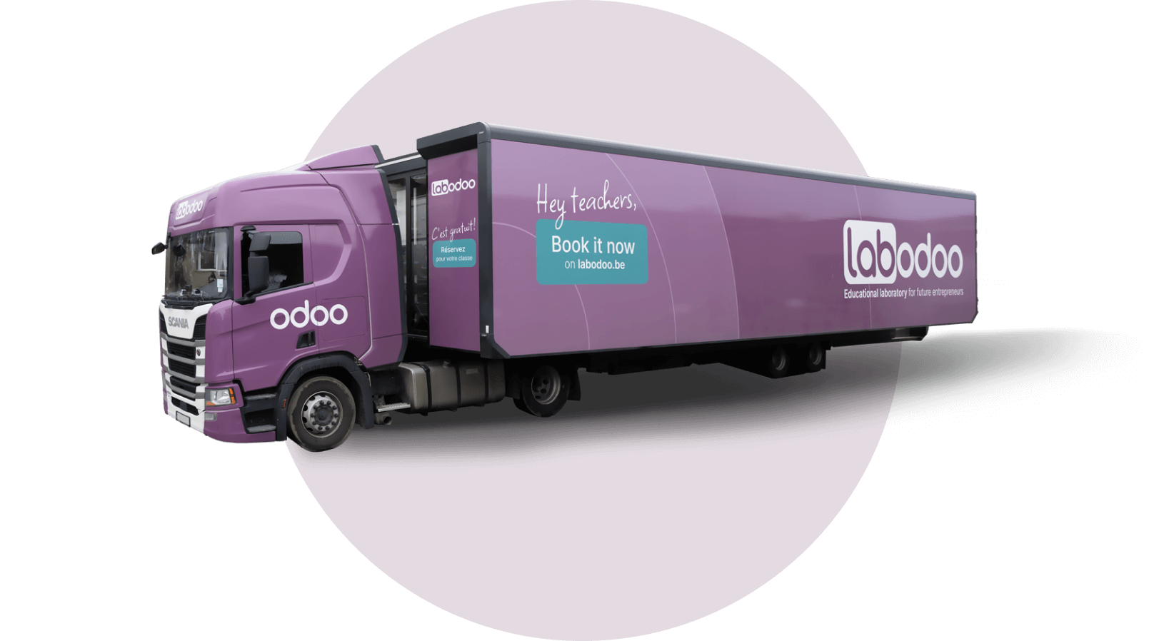 visuel du camion Labodoo